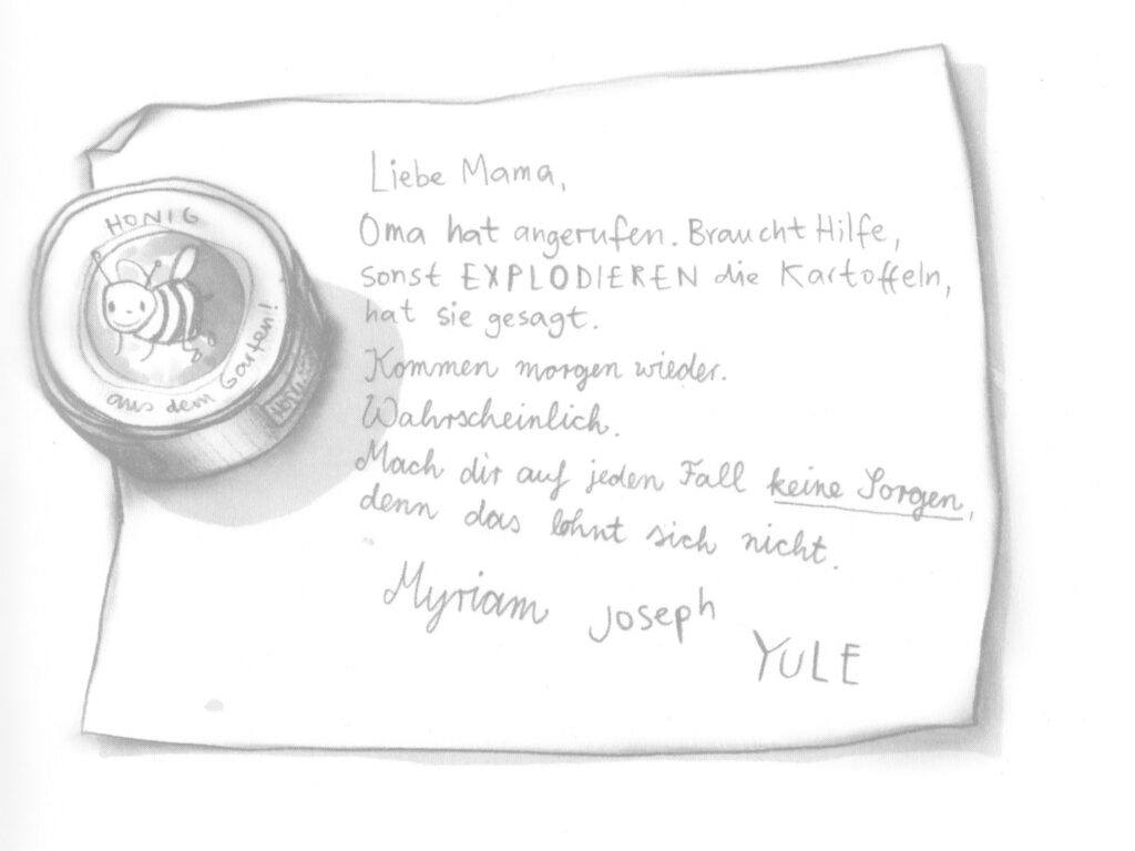 Der Tag, an dem Weihnachten verschwand - Abschiedsbrief