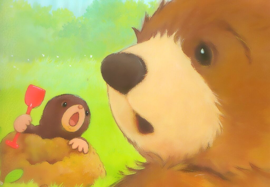 Der Schlechte-Laune-Bär - Maulwurf und Bär