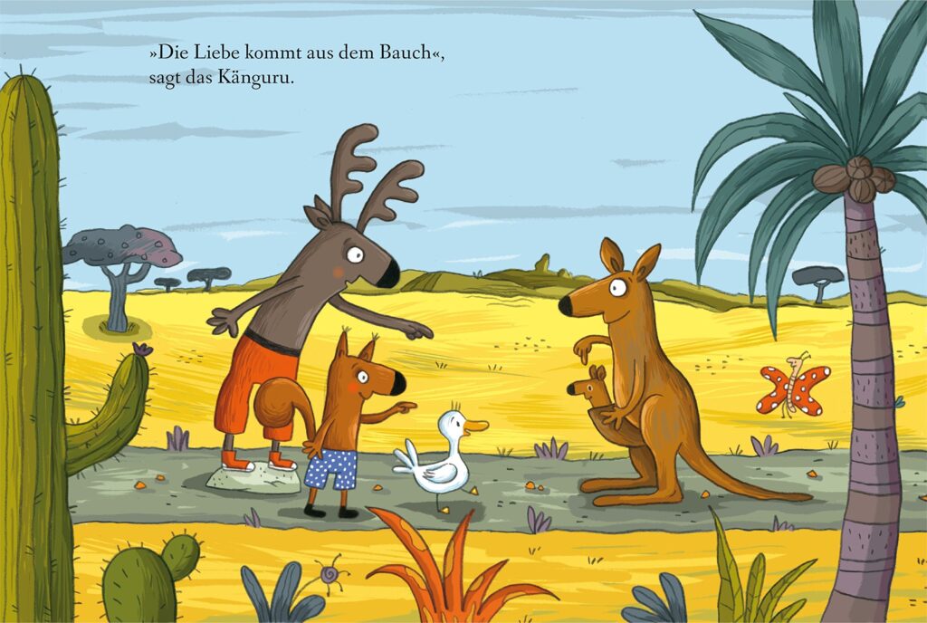 Woher kommt die Liebe - Frage an das Känguru