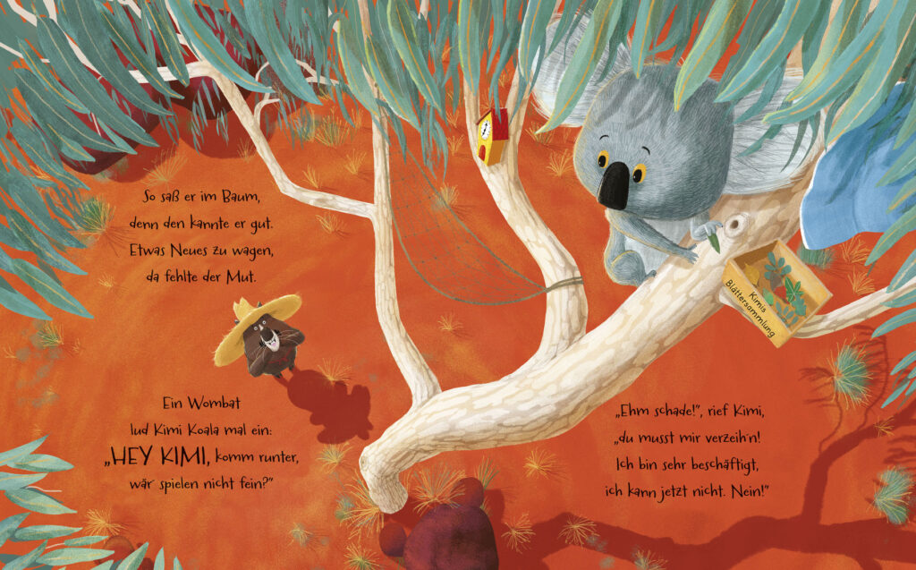 Trau dich, Koalabär - Kimi Koala im Baum