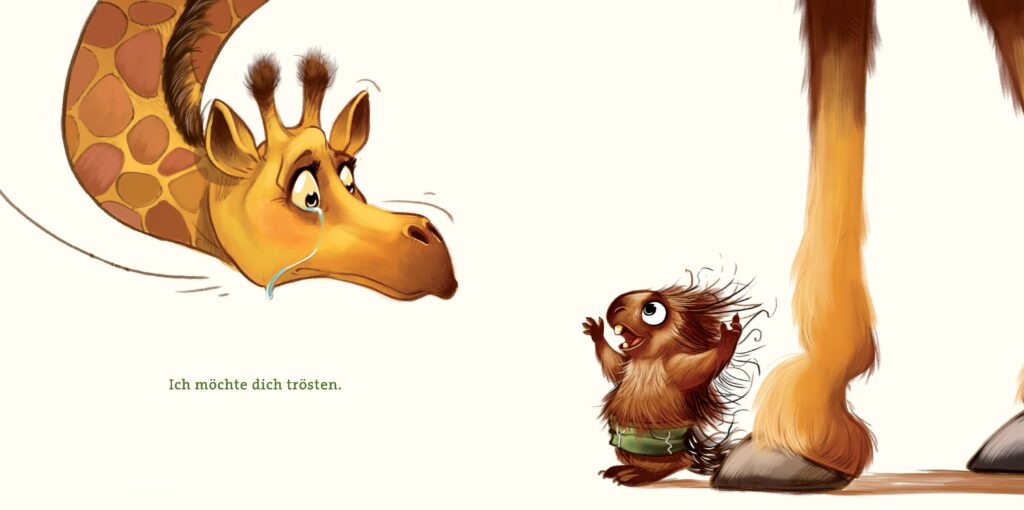 Ich bin für dich da! - Ich möchte dich trösten, Giraffe