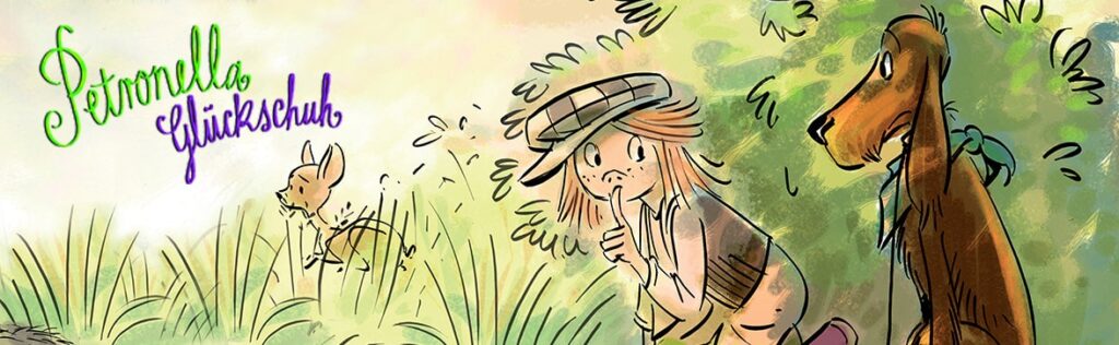 Petronella Glückschuh - Tierkindergeschichten: An ein Rehkitz anschleichen