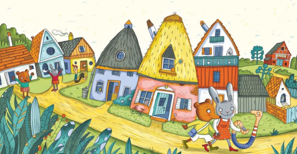 Unsere unglaubliche Reise in den Kindergarten - Die drei Freunde auf dem Weg zum Kindergarten
