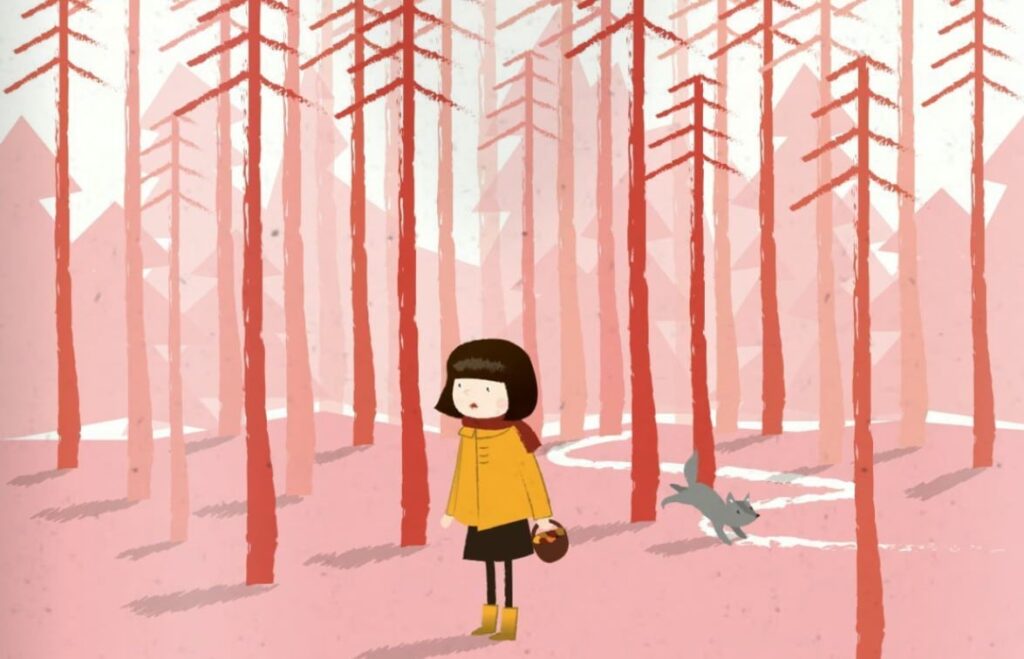 Anouk und Herr Bär - Anouk geht im roten Wald