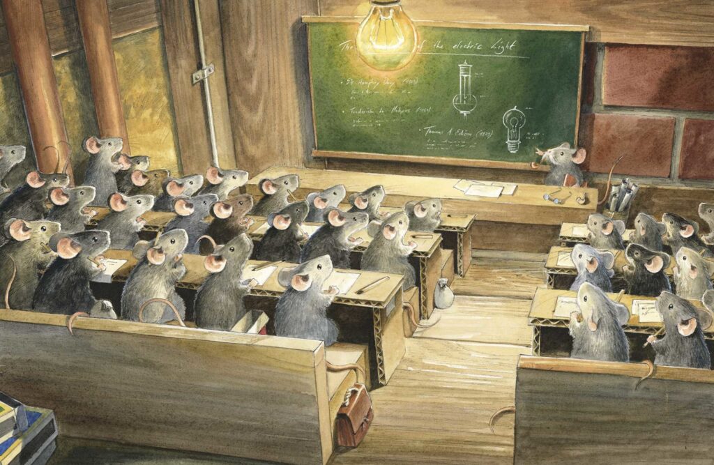 Edison: Mäuse sitzen im Hörsaal