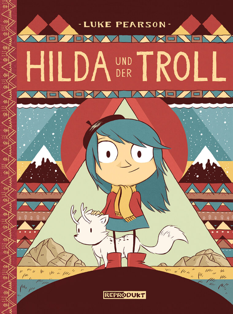 Comicbuchcover: Hilda und der Troll