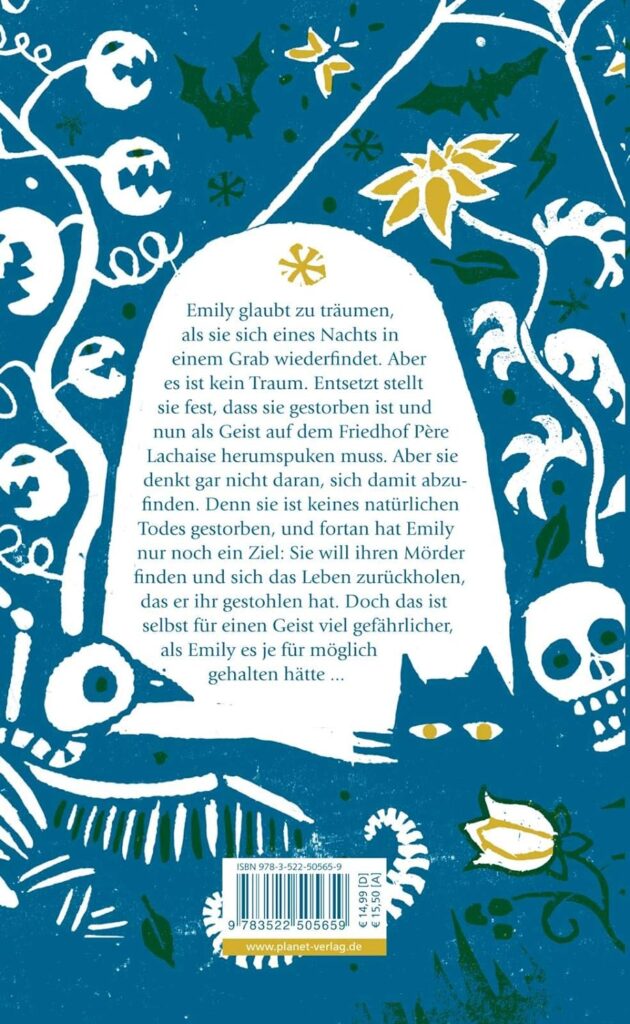 Emily Bones - Stadt der Geister: Buchrückseite