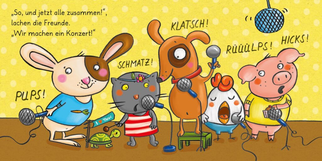 Mümmel, du Lümmel! - Pupskonzert der fünf Tiere