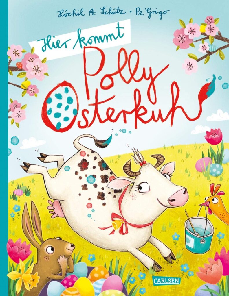 Buchcover: Hier kommt Polly Osterkuh