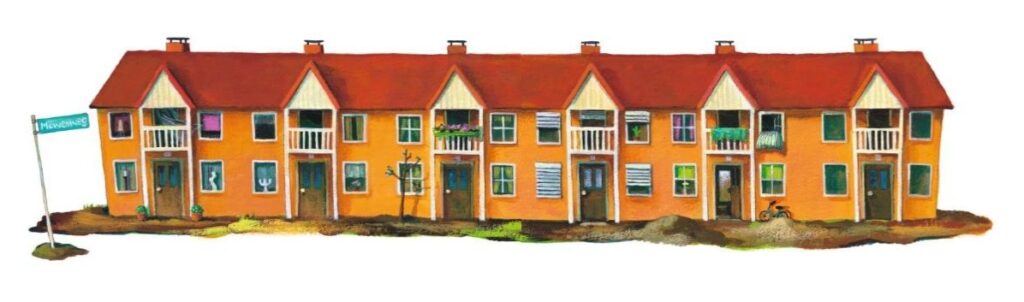Wir alle zusammen im Möwenweg - Die Reihenhaus
