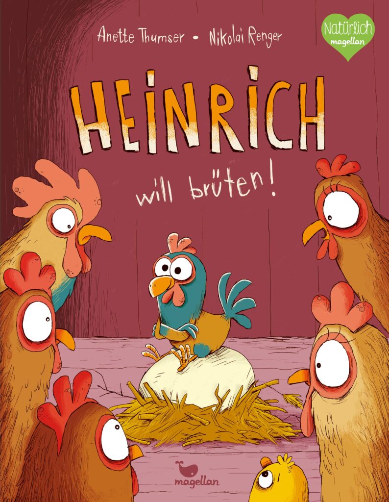 Buchcover: Heinrich will brüten!