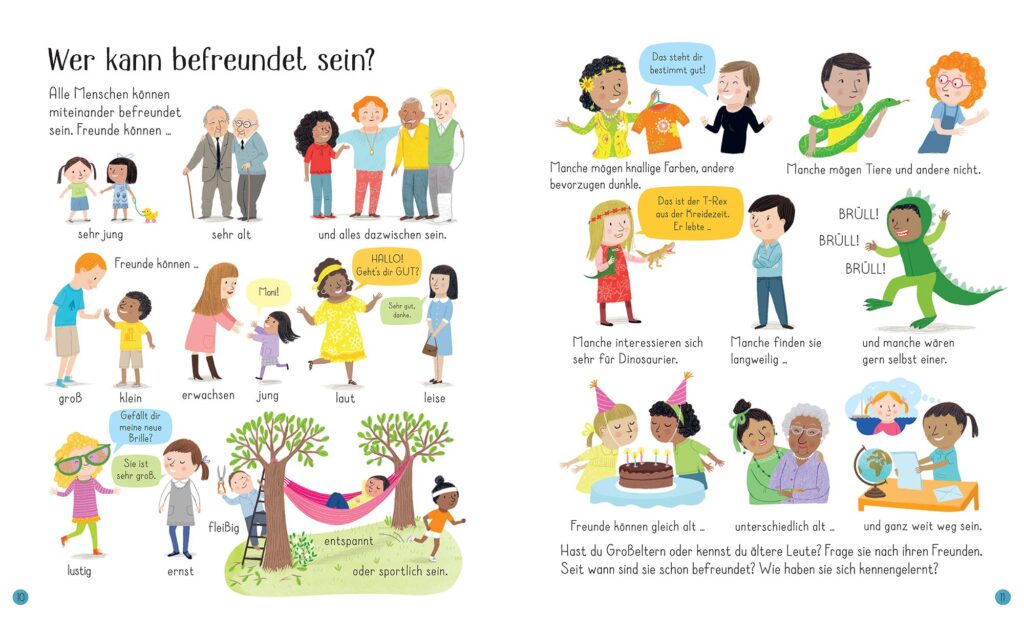 Freunde - Das sind wir!: Vielfältige Freundschaften abgebildet und benannt