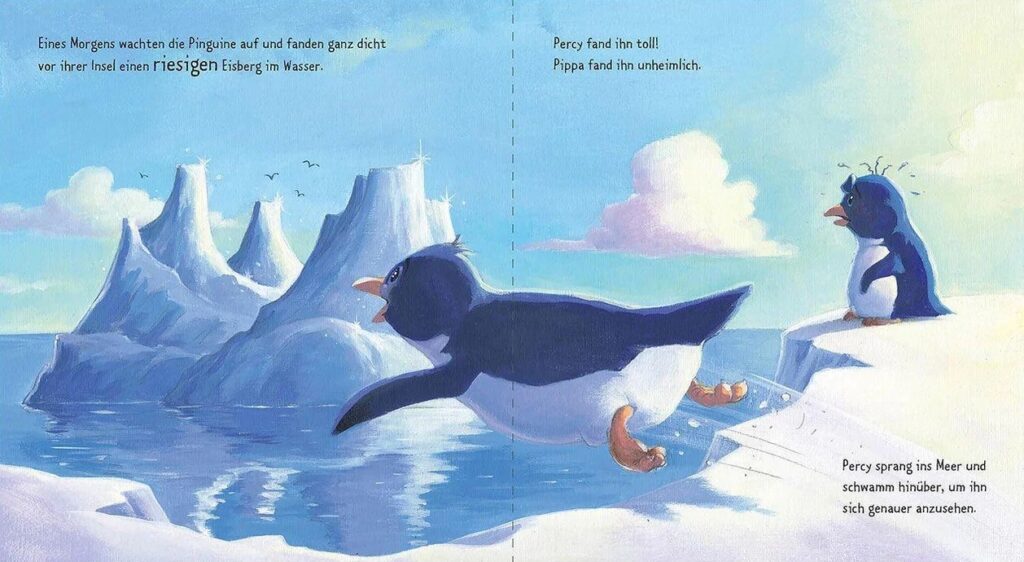 Trau dich, kleiner Pinguin! - Pippa und Percy entdecken einen Eisberg