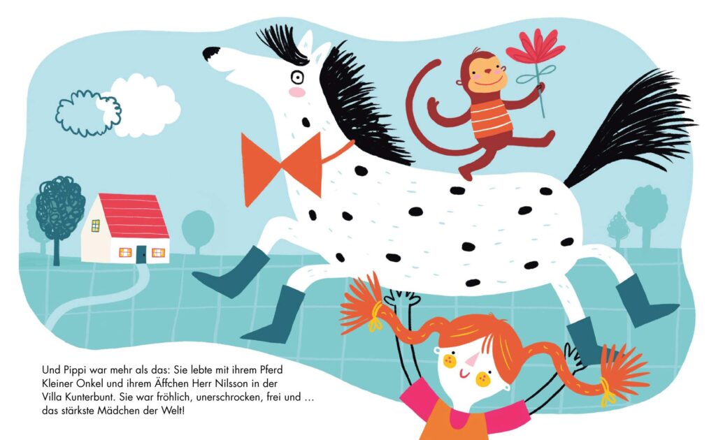Astrid Lindgren - Little People, Big Dreams: Pippi Langstrumpf, kleiner Onkel und Herr Nilson