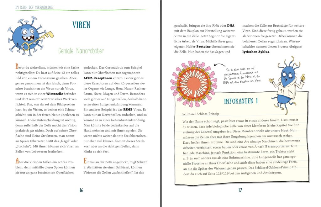 Die spannende Welt der Viren und Bakterien: Virenwissen