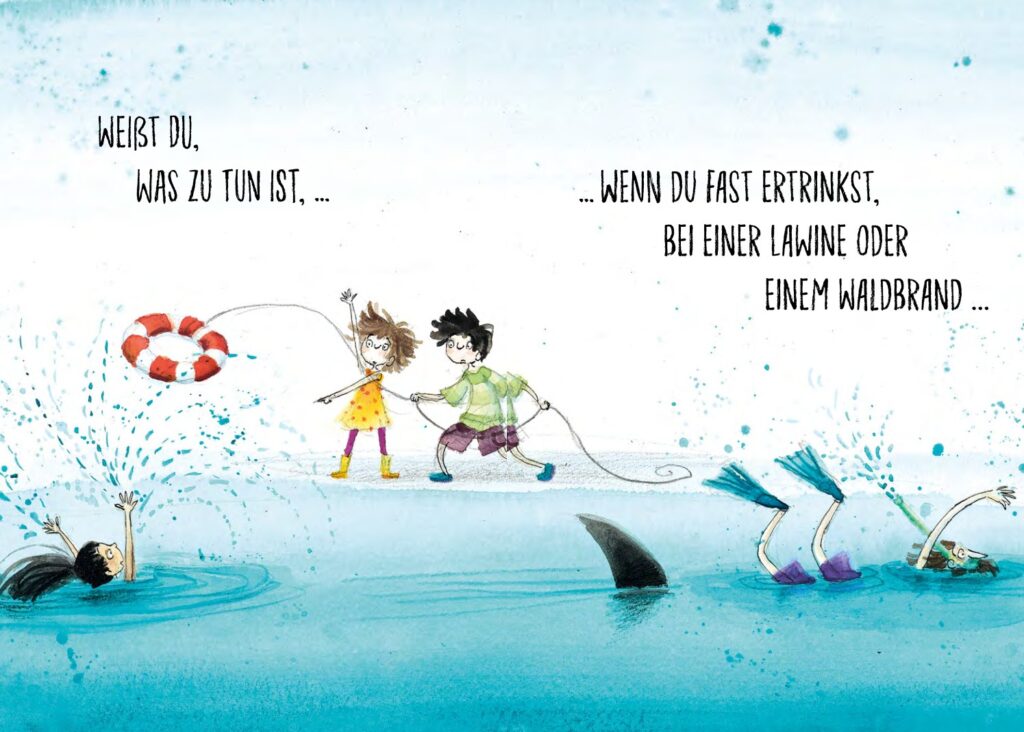 Spritzende Arterien und überflutende Ozeane: Rettung aus dem Wasser mit Schwimmring