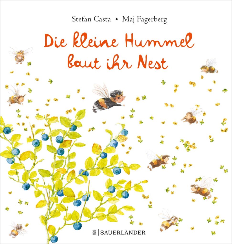 Buchcover: Die kleine Hummel baut ihr Nest