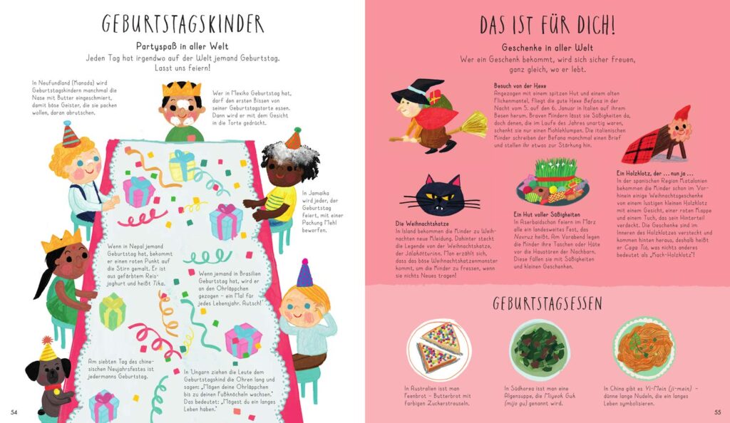 Wir Kinder der Welt: Informtionen über das Geburtstagfeiern