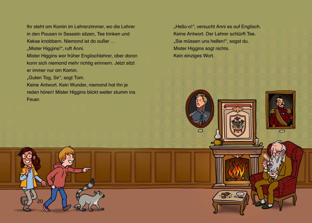 Escape School – Das Zauberbuch - Tom, Anni und Katta bei Mister Higgins