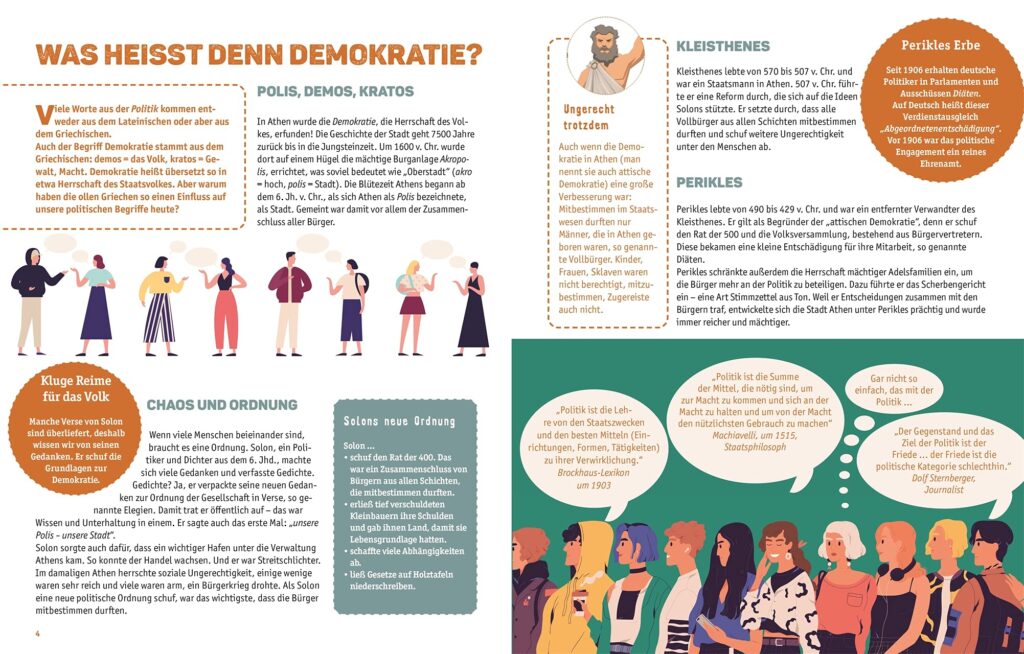 Demokratie für Kids: Was heißt Demokratie? Eine bebilderte Erklärung