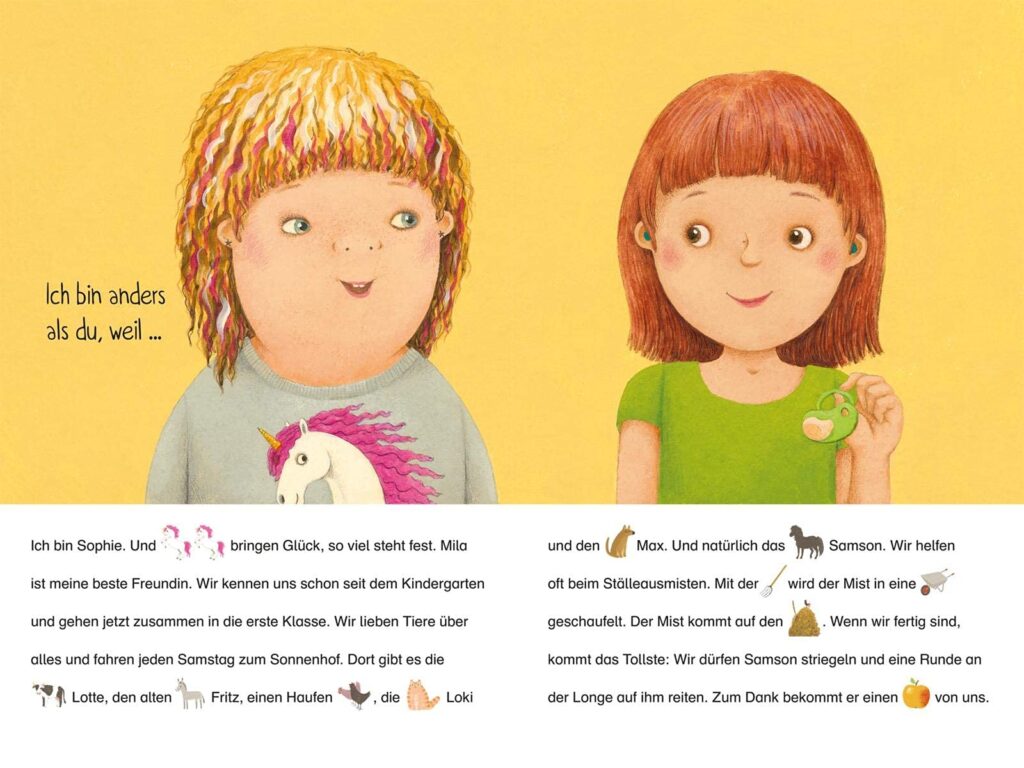 Ich bin anders als du – Ich bin wie du: Sophie und Mila