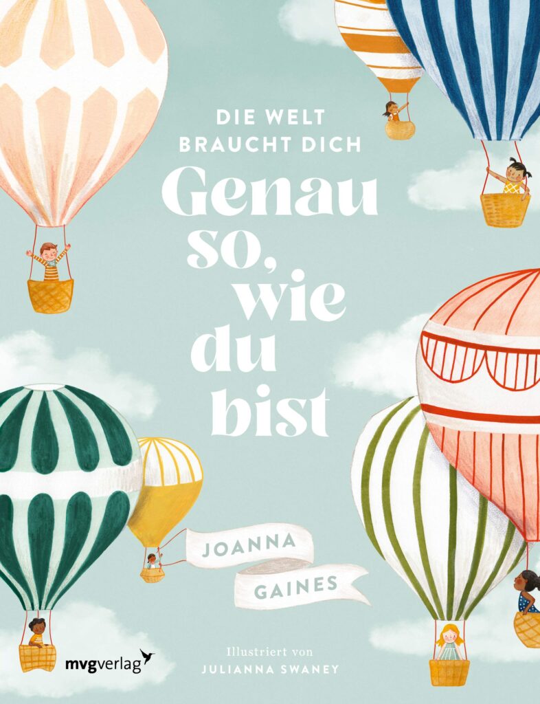 Buchcover: Die Welt braucht dich. Genau so, wie du bist
