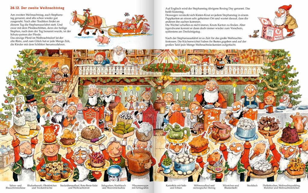 Der Weihnachtsmann macht Ferien - Weihnachtsfestessen