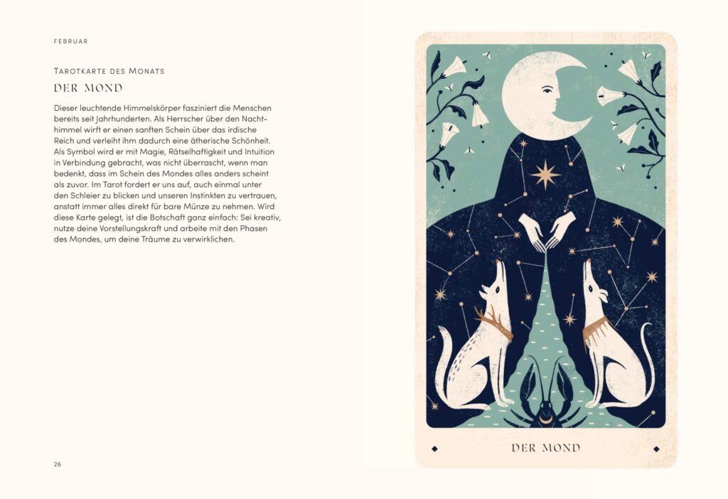 The Mystical Year: Tarotkarte des Monats Februar ist 