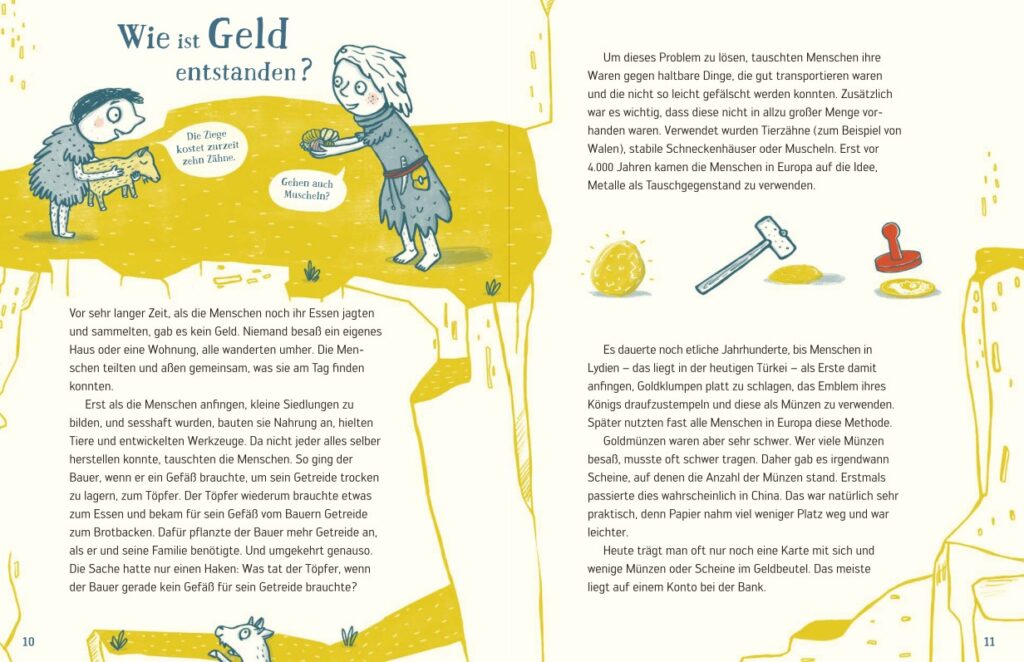 Mein Geld, dein Geld: Wie ist Geld entstanden?-Darstellung