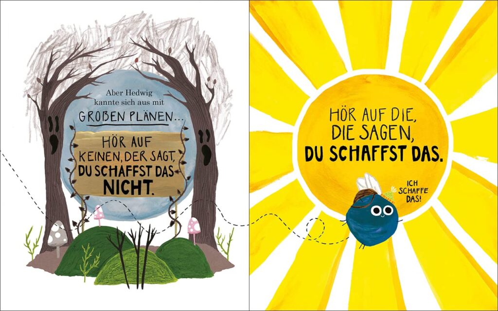 Hedwig will hoch hinaus: Trüb umrahmt 
