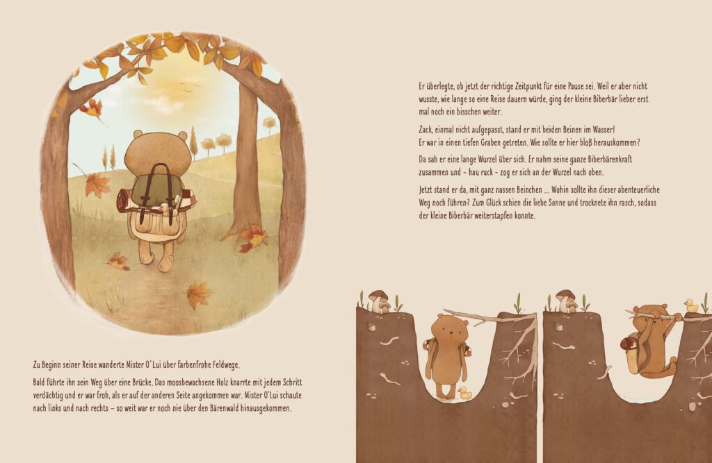 Mister O‘ Lui: Der kleine Biberbär unterwegs