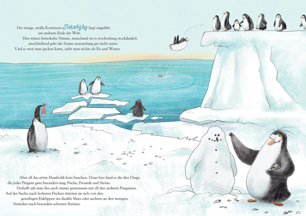 Humboldt und Beaufort: Pinguin Humboldt in Antarktika