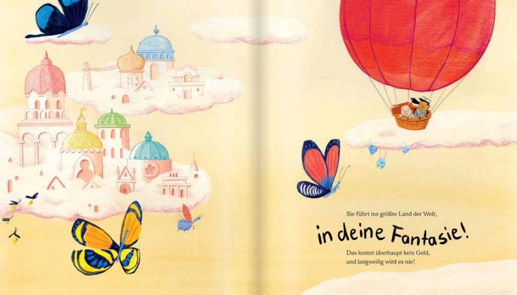 Das kann nur ein Buch: Bauten in den Wolken und zwei Kinder in einem Heißluftballon