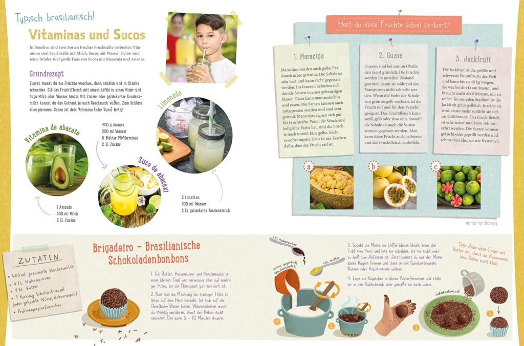 Die Welt schmecken und entdecken - Typisch brasilianische Rezepte