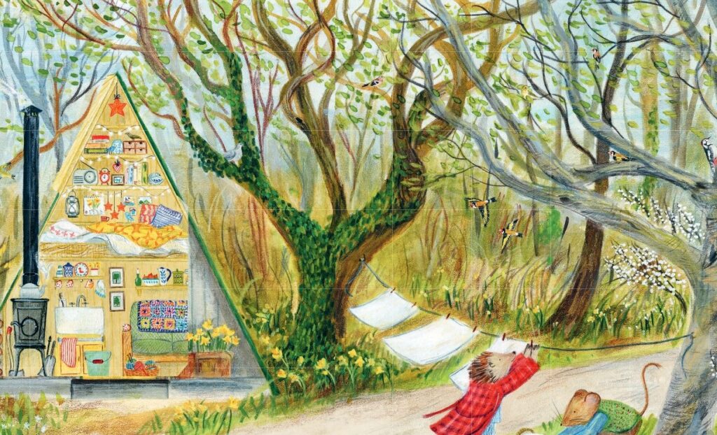 Mit Maus im Wald: Der Wald im März