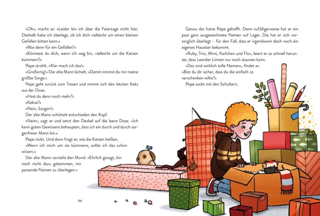 Leander Linnens Wunderladen: Pepe und die Kätzchen im Karton