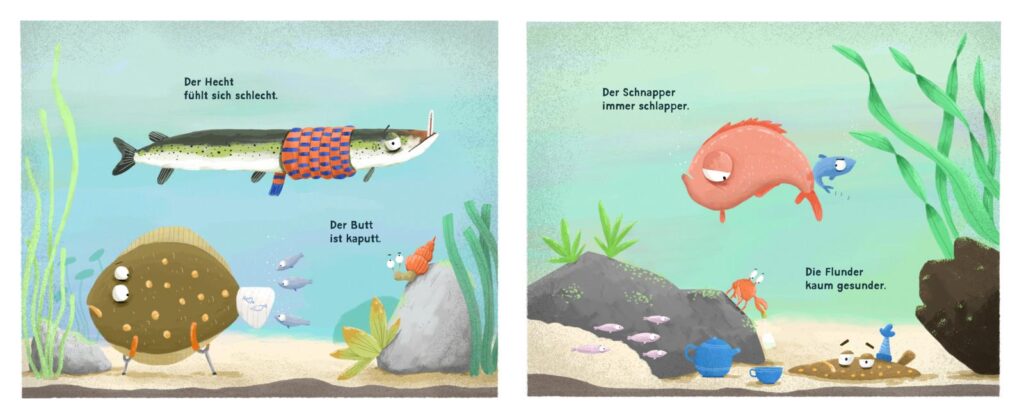 Das Aquarium bleibt heute geschlossen: Hecht, Butt, Schnapper, Flunder und Aquariumbewohner