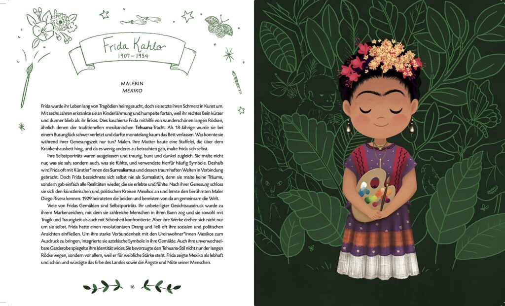 Little Dreamers: Frida Kahlo vor- und dargestellt