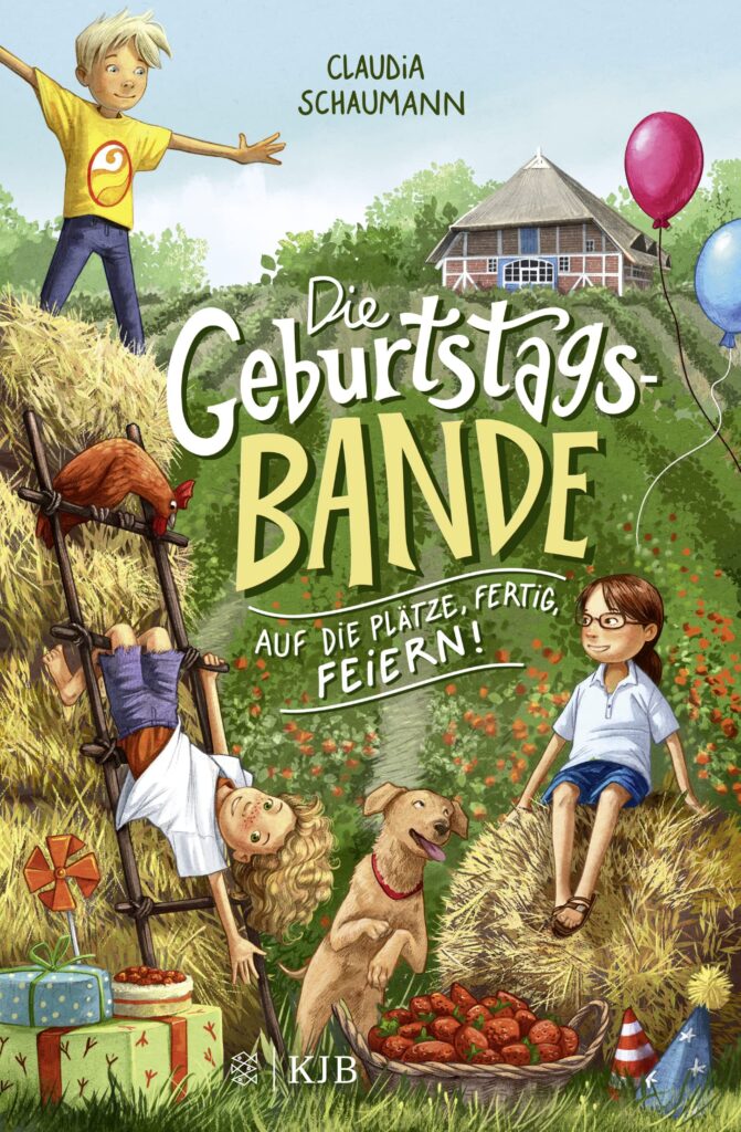 Buchcover: Die Geburtstagsbande - Auf die Plätze, fertig, feiern!