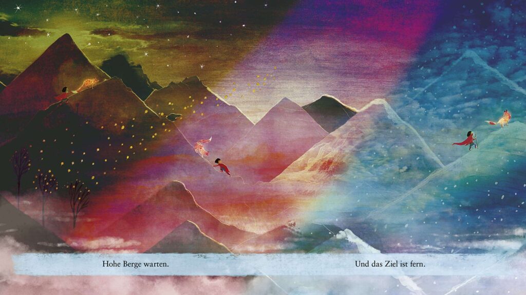 Regenbogentage: Bunte Berglandschaft