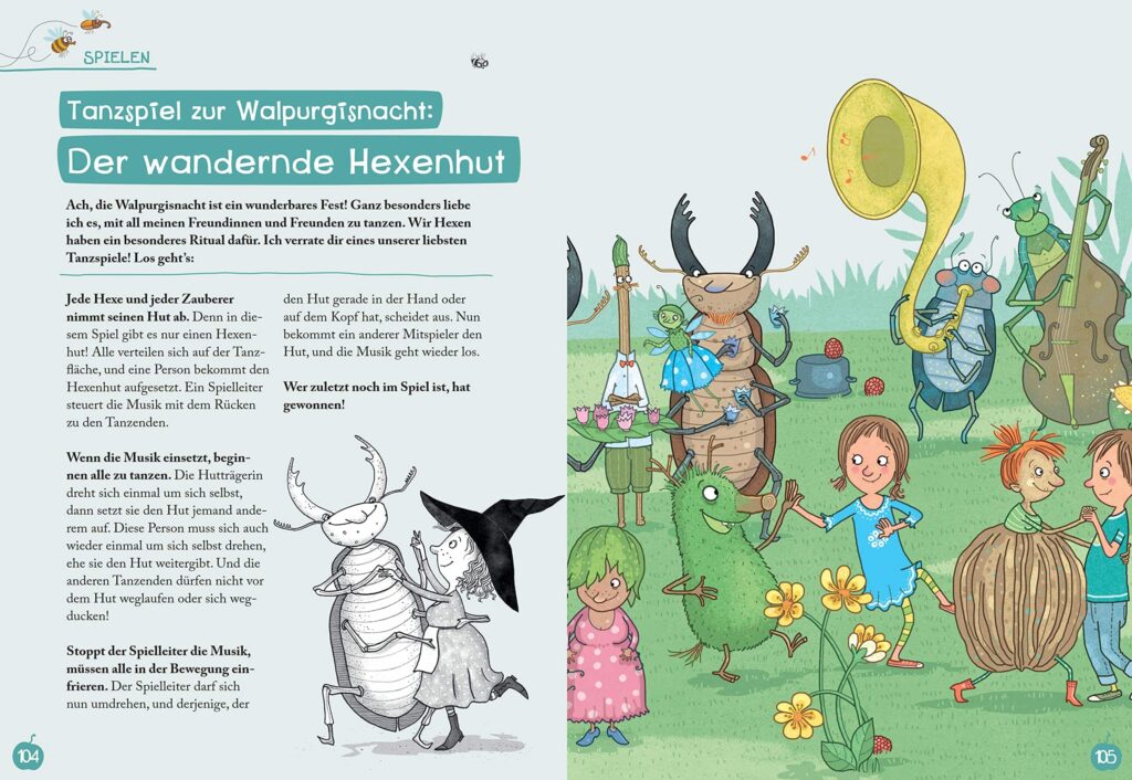 Basteln & Spielen mit Petronella Apfelmus: Der wandernde Hexenhut - Tanzspielvorstellung