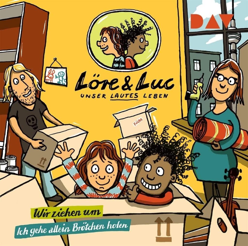 Hörbuchcover: Löre & Luc – Unser lautes Leben