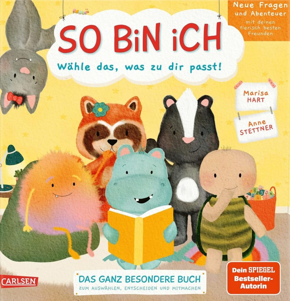 Buchcover: So bin ich – Neue Fragen und Abenteuer