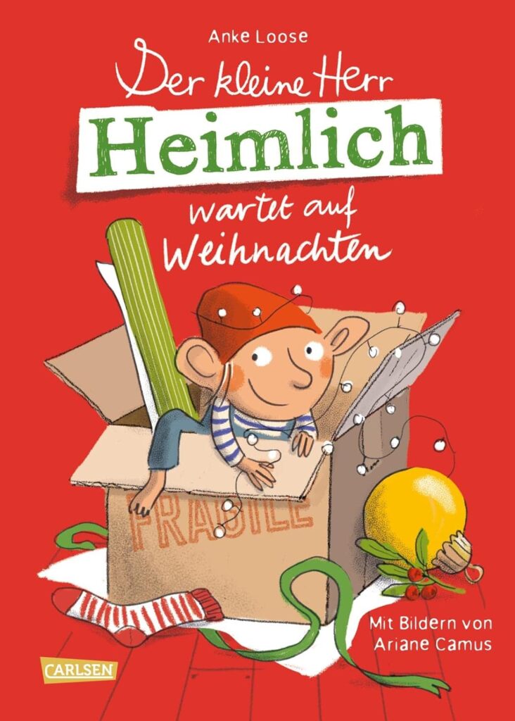 Buchcover: Der kleine Herr Heimlich wartet auf Weihnachten