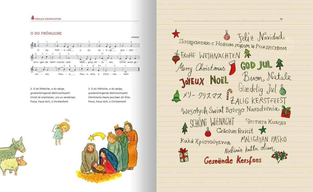 Wunderbare Weihnacht – Das große Buch zur Advents- und Weihnachtszeit: Liedtext von 