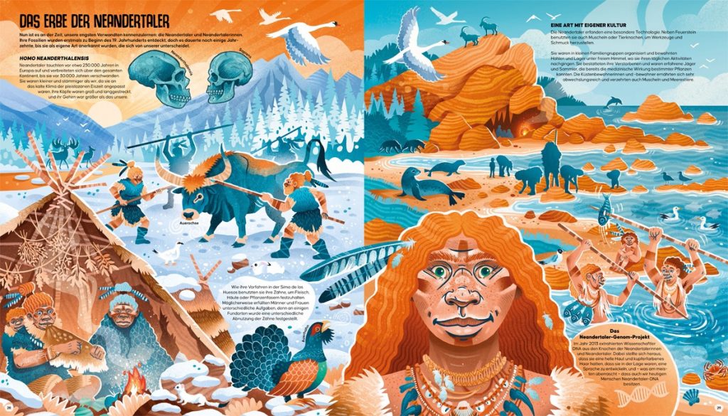 Femina Sapiens - Das Erbe der Neandertaler beschrieben und szenisch dargestellt