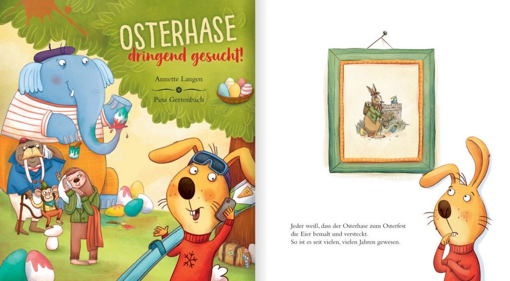 Frohe Ostern auf der Frühlingswiese - Geschichtencover: Osterhase dringend gesucht
