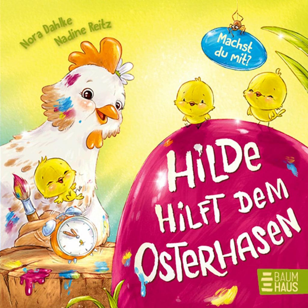 Buchcover: Hilde hilft dem Osterhasen