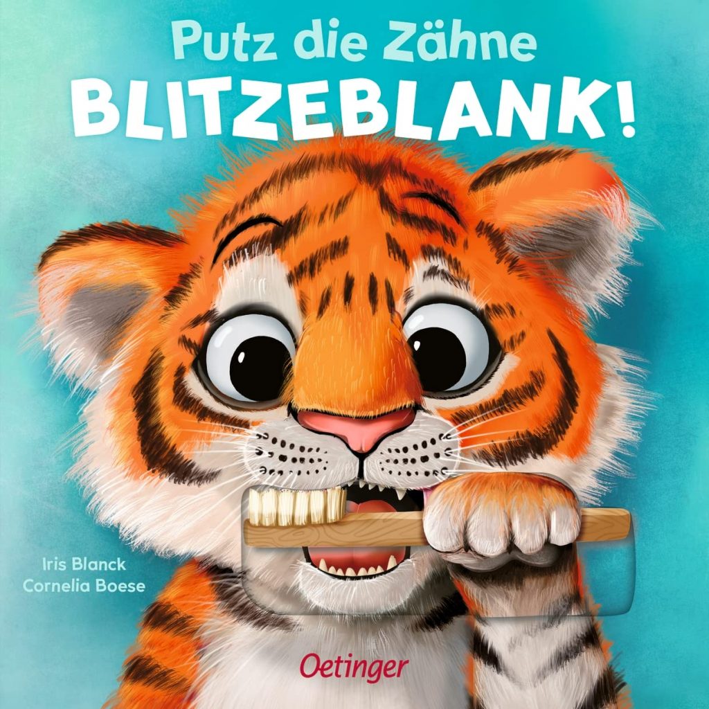 Buchcover: Putz die Zähne blitzeblank!