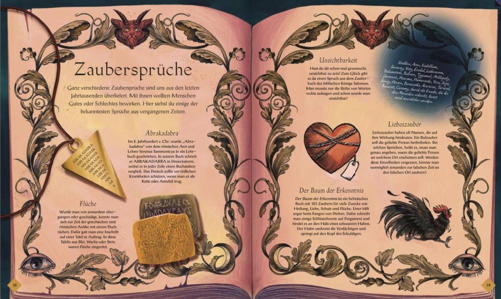 Die Geschichte der Magie - Zaubersprüche-Text